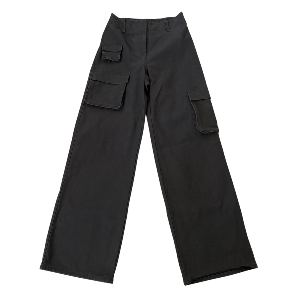 Aritzia Wilfred Free Picture Cargo Dark Grey Pants size 0 - Picture 2 of 8
